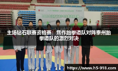 主场钻石联赛资格赛:焦作跆拳道队对阵泰州跆拳道队的激烈对决